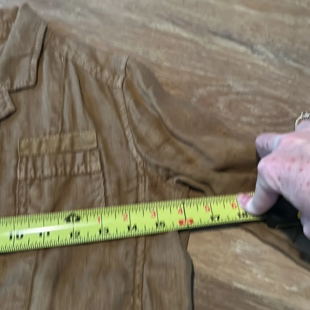 🧥J. Crew brown light jacket or blouse